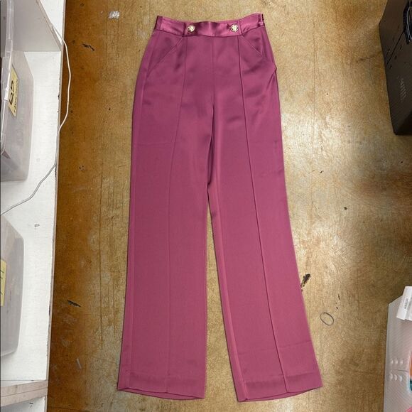 Elegant Pink Women's Pants Cinq à sept size 0 NWT - Picture 1 of 6
